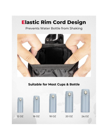 Soporte para Tazas KEMIMOTO Universal para Manillar 24oz