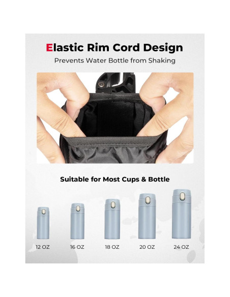 Soporte para Tazas KEMIMOTO Universal para Manillar 24oz