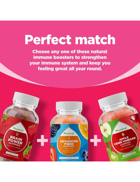 Gummy Multivitamínico para Mujeres Phytoral 280g - Inmunidad y Energía