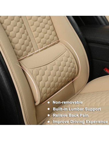 Cubiertas de Asientos de Coche Black Panther H-06 Beige