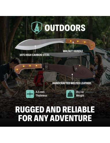 Machete de Exterior Condor CTK2817117HC 30.48 cm Acero Carbono