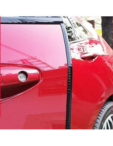 Sellado de Borde de Goma U-Channel GoldWheel 1.83m Negro