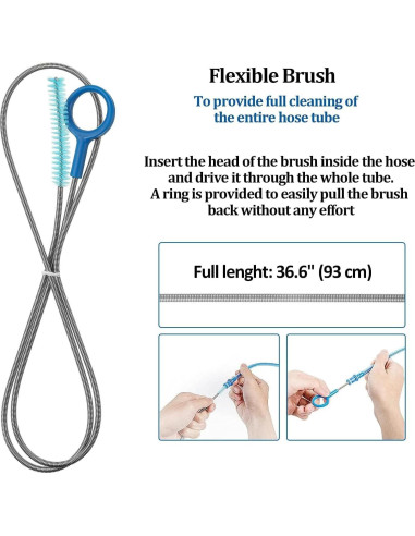 Kit de Limpieza 5 en 1 Feekoon para Bolsa de Hidratación