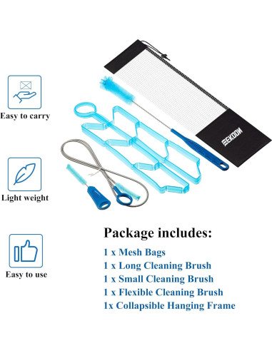 Kit de Limpieza 5 en 1 Feekoon para Bolsa de Hidratación