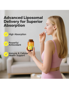 Vitamina C Liposomal 1000mg NutriNeat - 200 Cápsulas Suaves 2