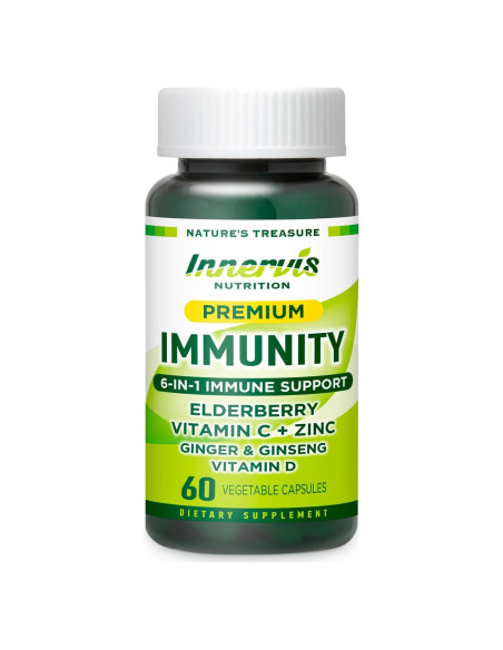 Suplemento Inmunológico 6-en-1 Innervis Nutrition 30 Cápsulas