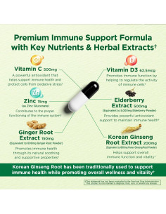 Suplemento Inmunológico 6-en-1 Innervis Nutrition 30 Cápsulas 2