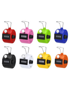 Contador de Clicks PATIKIL - Paquete de 8 Tally 4 Dígitos