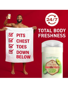 Desodorante en barra Old Spice 85 g para todo el cuerpo - Pepino y Aguacate 2