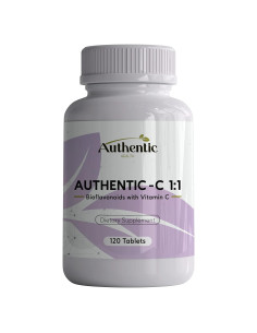Tabletas de Bioflavonoides con Vitamina C Auténtico C 120 Unidades