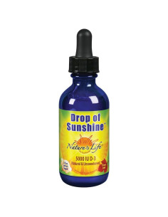 Gotas de Vitamina D-3 Líquida Vida Natural 60 ml - Aceite de Oliva y Coco