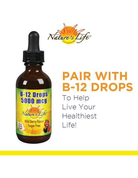 Gotas de Vitamina D-3 Líquida Vida Natural 60 ml - Aceite de Oliva y Coco