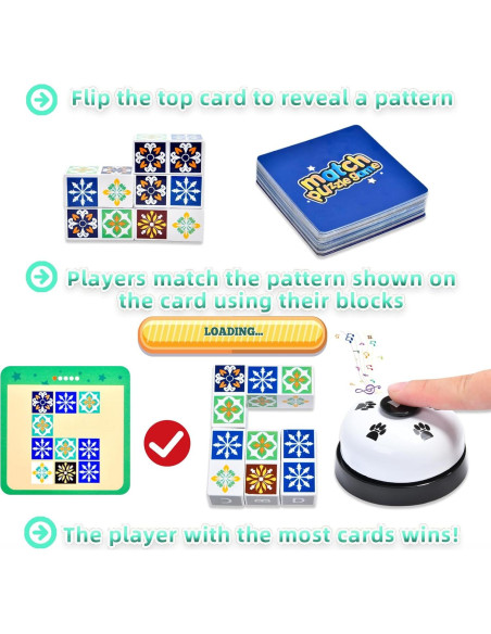 Juego de Rompecabezas de Madera LADVATKIN para Niños y Adultos