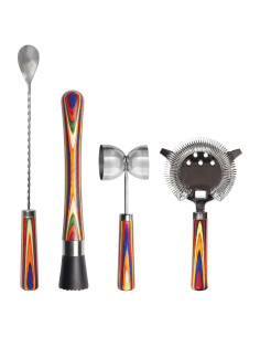 Kit de Bartender Totally Bamboo Marrakesh 4 Piezas