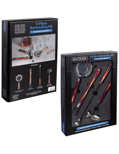 Kit de Bartender Totally Bamboo Marrakesh 4 Piezas