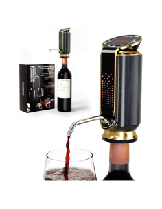 Aerador de Vino Eléctrico Newise WA01 - 3 en 1 con Pantalla LED