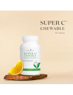 Tabletas Masticables Super C Young Living 90 Unidades - Vitamina C con Camu Camu y Aceite Esencial de Naranja 2