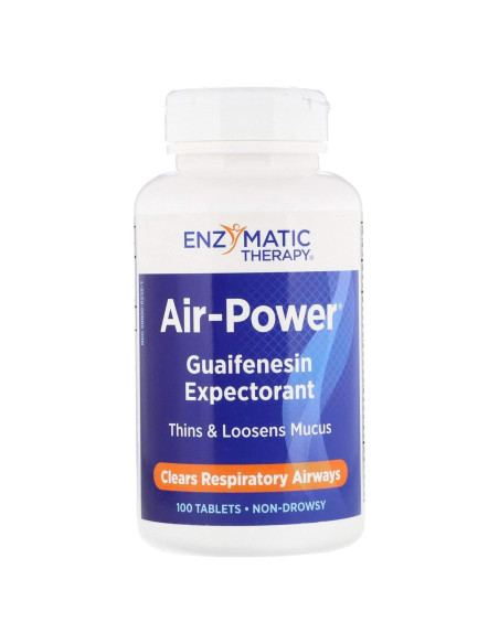 Expectorante Guaifenesina Nature's Way Air-Power 100 Tabletas