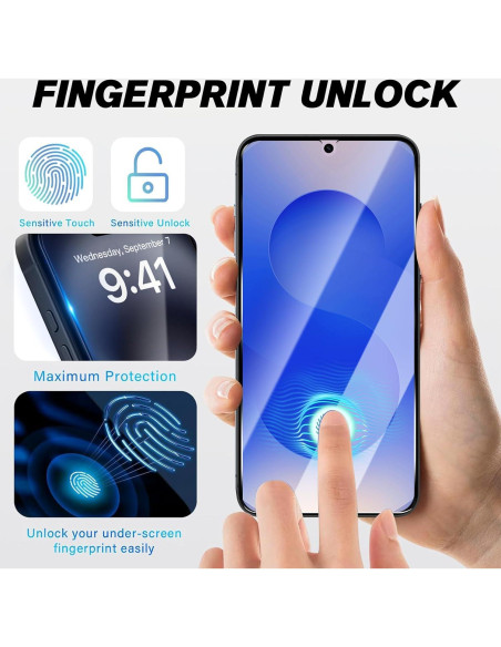 Protector de Pantalla Privado NECARSIN para Samsung Galaxy S25