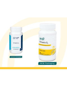 Vitamina D3 5000 UI Klaire Labs - 125 mcg - 100 cápsulas 2