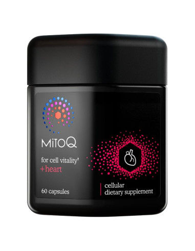MitoQ +Corazón CoQ10 Antioxidante 60 Cápsulas - Salud Cardiovascular