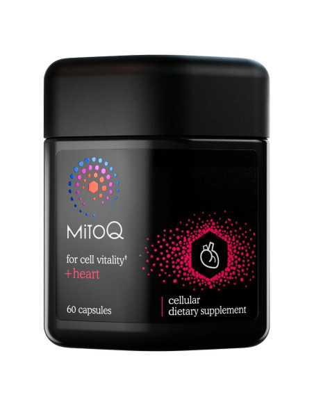 MitoQ +Corazón CoQ10 Antioxidante 60 Cápsulas - Salud Cardiovascular