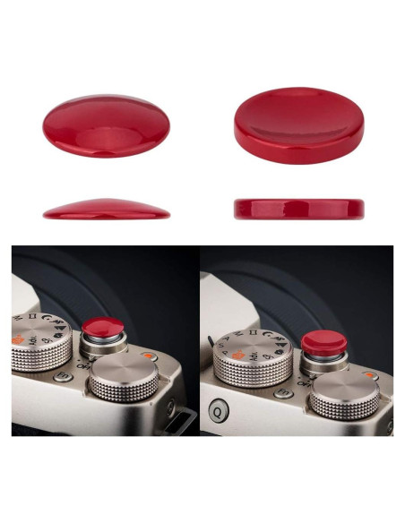 Tapa de Botón de Obturador 2X Jinjiacheng para Cámaras Sony y Canon