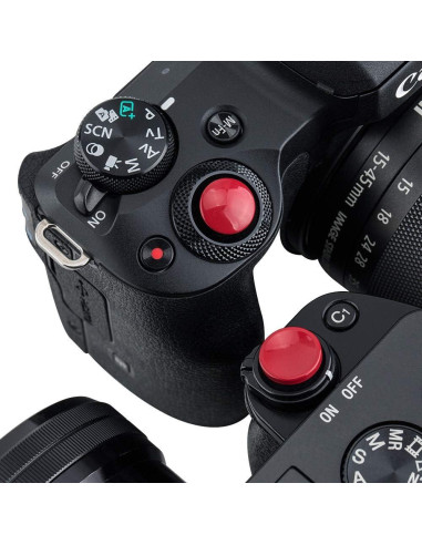 Tapa de Botón de Obturador 2X Jinjiacheng para Cámaras Sony y Canon