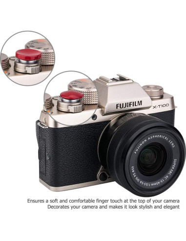 Tapa de Botón de Obturador 2X Jinjiacheng para Cámaras Sony y Canon