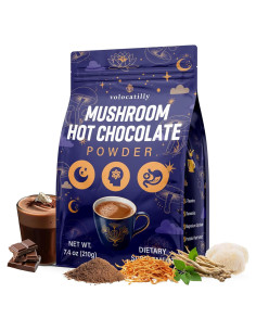 Cacao Caliente Orgánico Volocatilly 210g - Relajación y Sueño