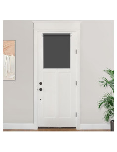 Persianas Opacas LazBlinds 50.8x61 cm Sin Taladro Negro