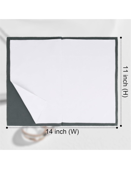 2 Paquetes Paños de Limpieza Premium SIFFOI 35.6x27.9 cm