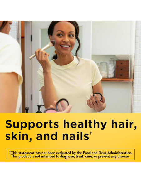 Suplemento de Biotina Nature Made 2500 mcg 150 Softgels