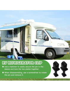 Clips de Refrigerador Icelily 6 Piezas para Norcold 2