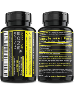 Vitamina D3 5000 UI Smarter en Aceite de Aguacate 90 Mini Gelatinas 2