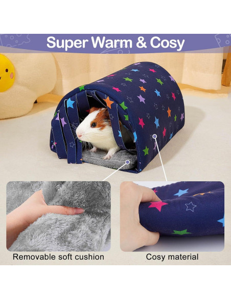 Túnel Lavable para Cobayas Unicorn Catcher 30x20x18cm Azul