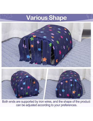 Túnel Lavable para Cobayas Unicorn Catcher 30x20x18cm Azul