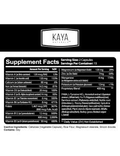 Cápsulas Kaya Naturals para Cabello, Piel y Uñas - 30 Unidades 2