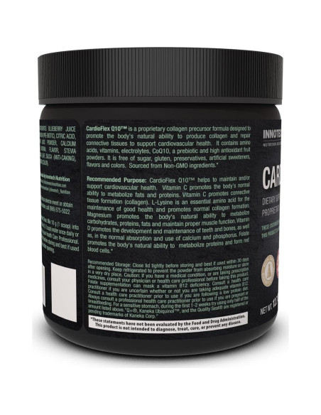 CardioFlex Q10 Arándano 360g - Suplemento Cardiovascular INNOTECH