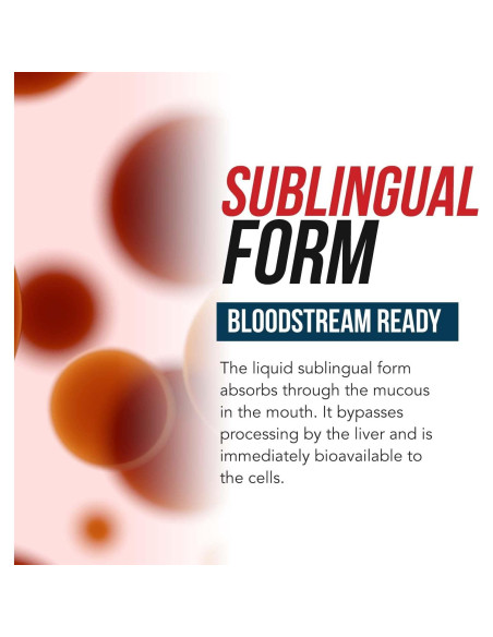 Vitamina B12 Orgánica 5000 mcg Triquetra Health - Sublingual Vegano