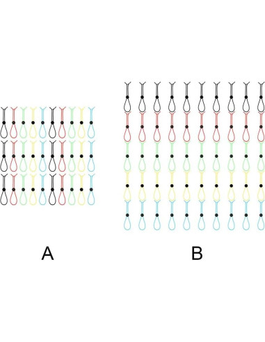 Clip de Calcetines QWLWBU 30 Piezas Organizador Lavandería