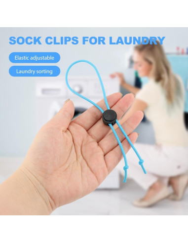 Clip de Calcetines QWLWBU 30 Piezas Organizador Lavandería