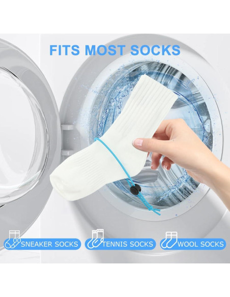 Clip de Calcetines QWLWBU 30 Piezas Organizador Lavandería