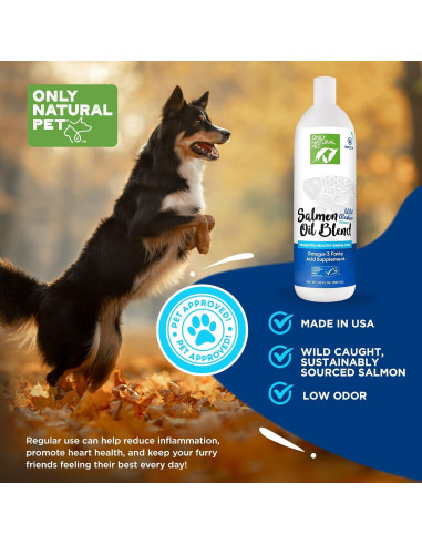 Aceite de Salmón Salvaje de Alaska Solo Natural 590ml Omega 3 y 6