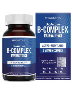 Complejo de Vitaminas B Triquetra Health - 60 Porciones Metiladas
