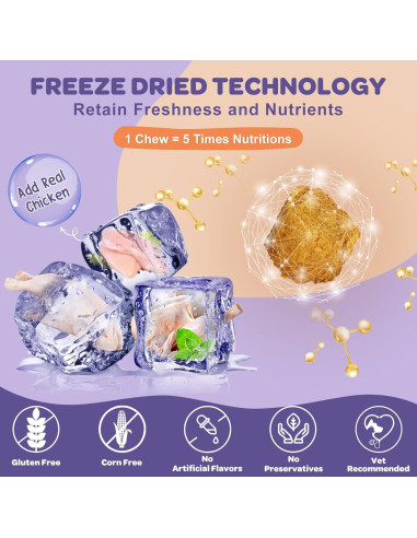 Probioticos Liofilizados para Perros Nature Target 180 Unidades