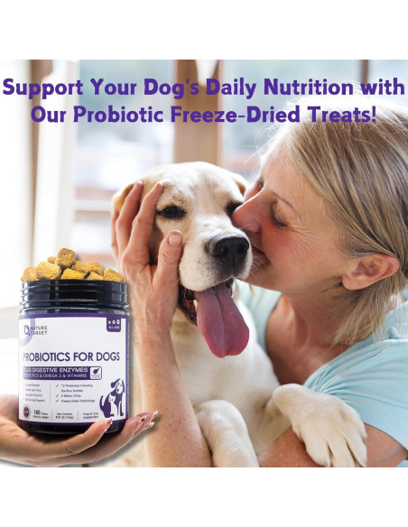 Probioticos Liofilizados para Perros Nature Target 180 Unidades