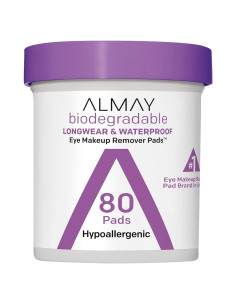 Almay Almohadillas Desmaquillantes Biodegradables 80 Unidades