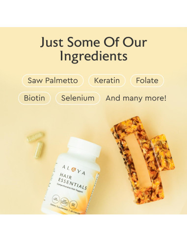 Suplemento para el Cabello Alaya Hair Essentials 30 Días