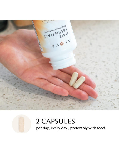 Suplemento para el Cabello Alaya Hair Essentials 30 Días